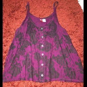 Floral, flowy, tank top